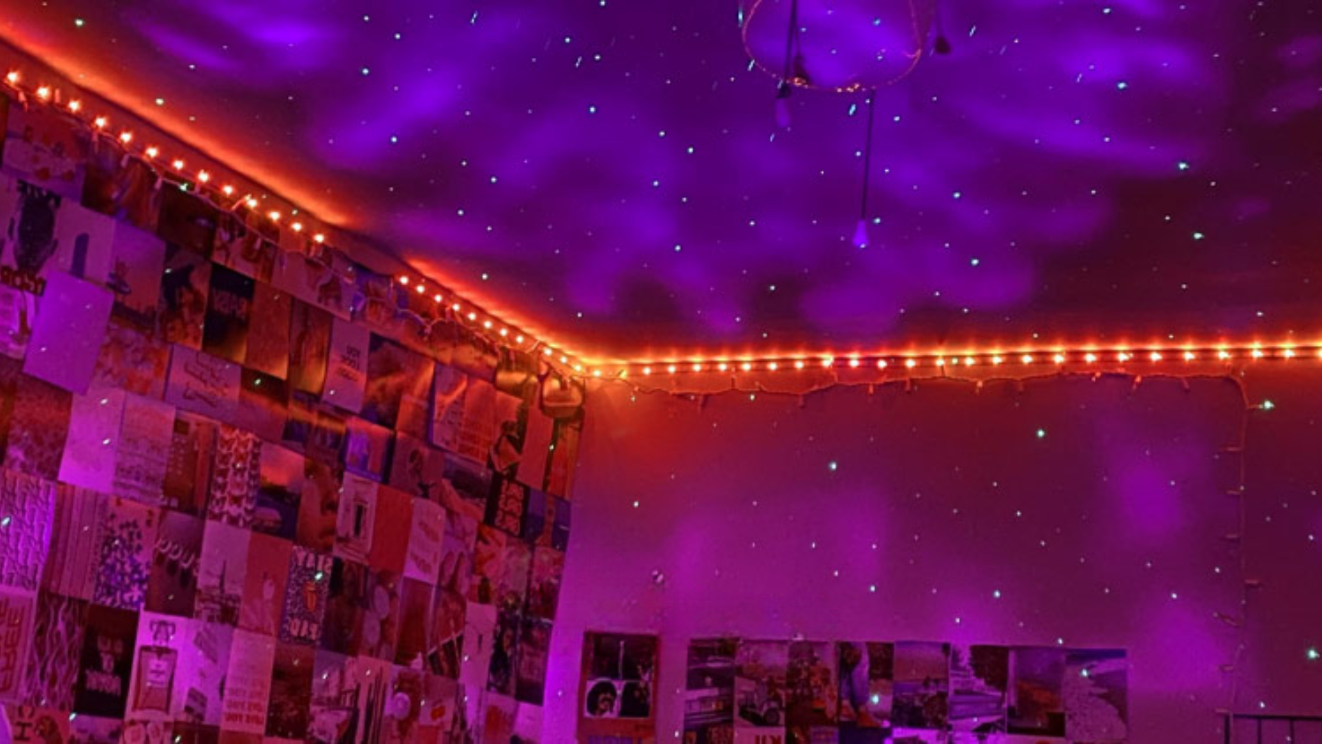 baddie aesthetic rooms with led lights