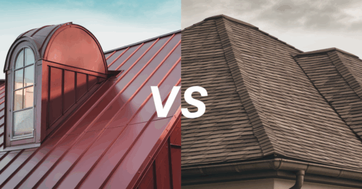metal roof vs shingles