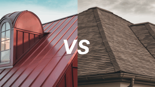 metal roof vs shingles