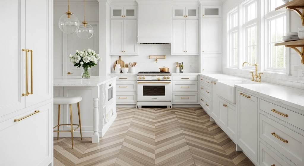 pWhite_and_Gold_Kitchen_with_Chevron_Pattern_Floors