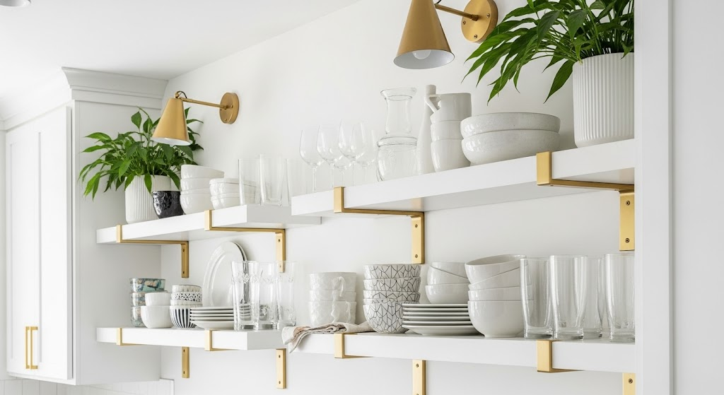 pWhite_and_Gold_Kitchen_with_Floating_Shelves