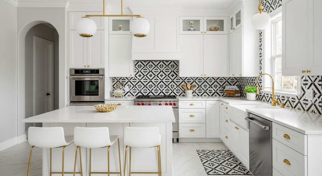 pWhite_and_Gold_Kitchen_with_a_Black_and_White_Backsplash