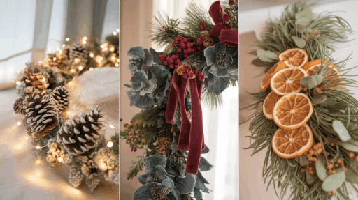 realistic garland