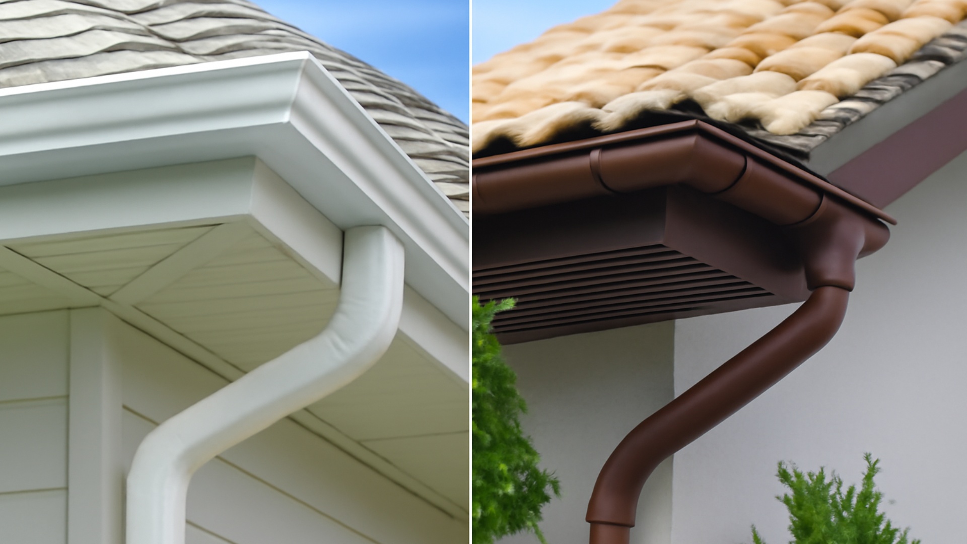seamless gutters vs regular gutters