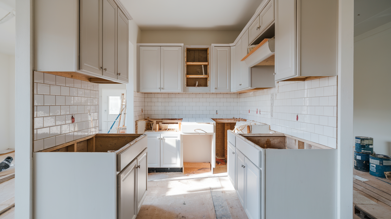 small kitchen remodel cost without appliances