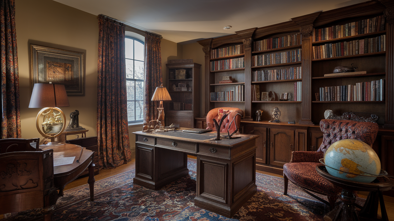 w25_Vintage_Study_Room