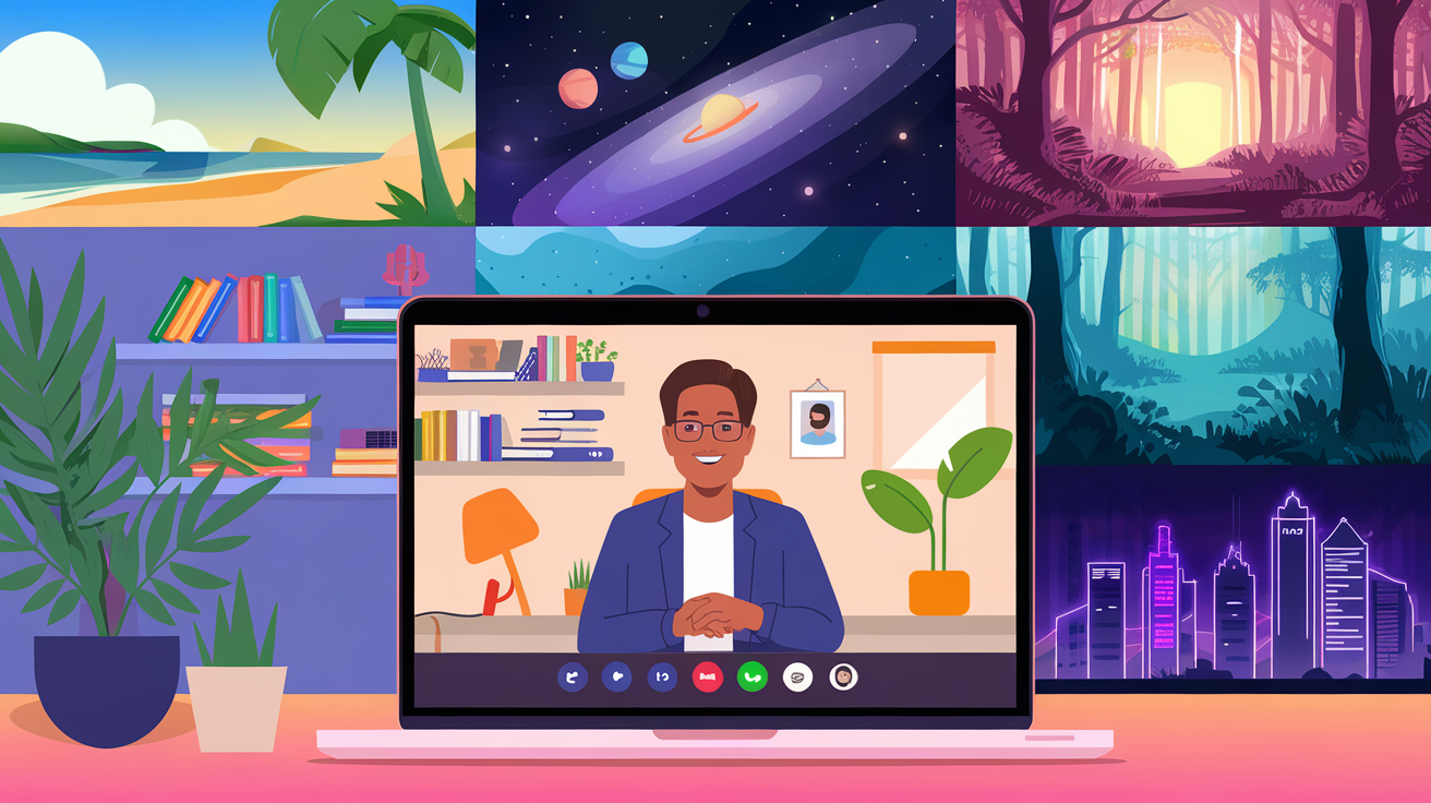 zoom background ideas