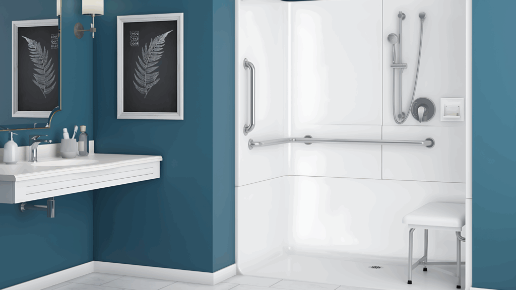 Barrier-Free or Roll-In Shower Bases
