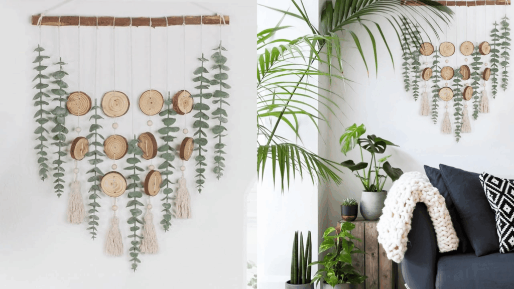 Boho Eucalyptus Wall Hanging