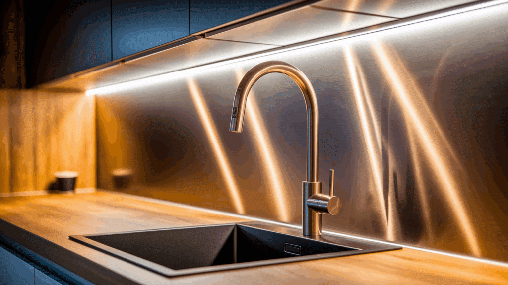 Brushed Aluminum Panels