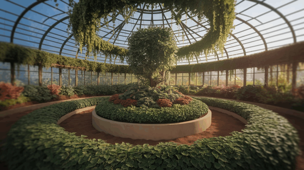 Circular Plant Island 