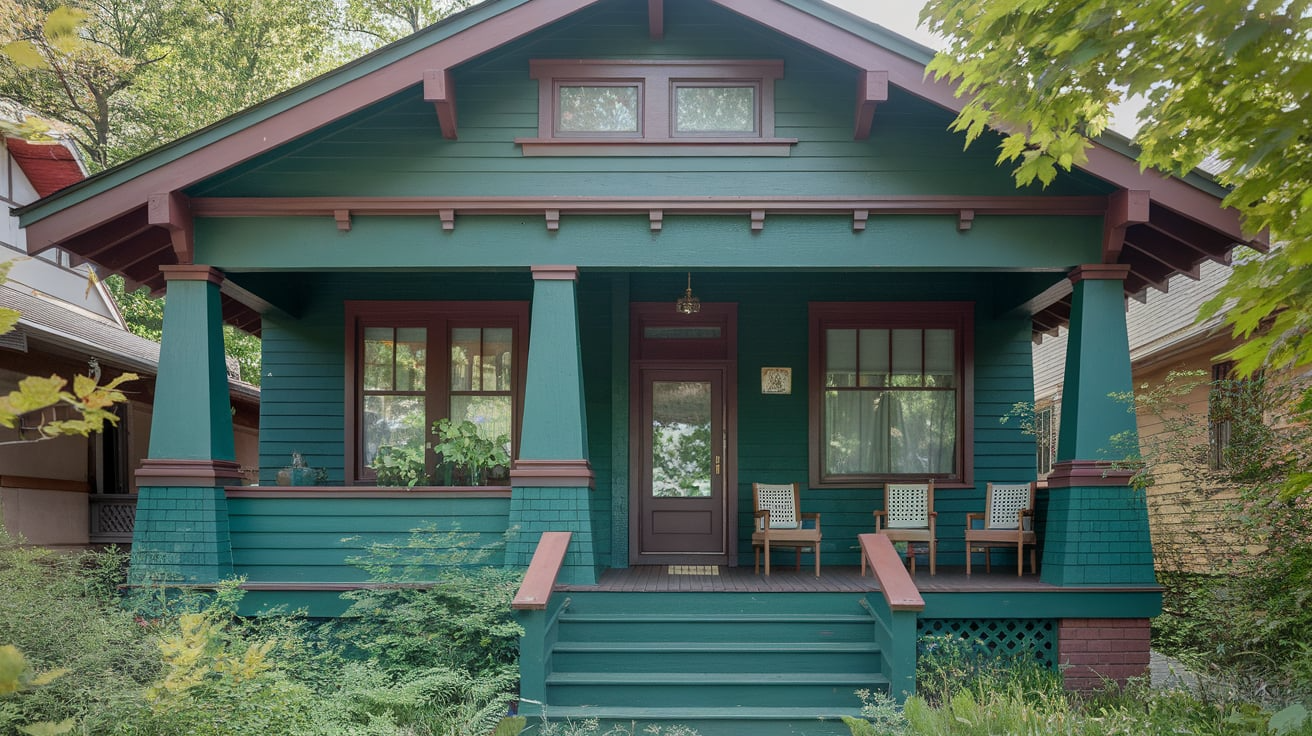 Craftsman_Green_with_Brown_Trim