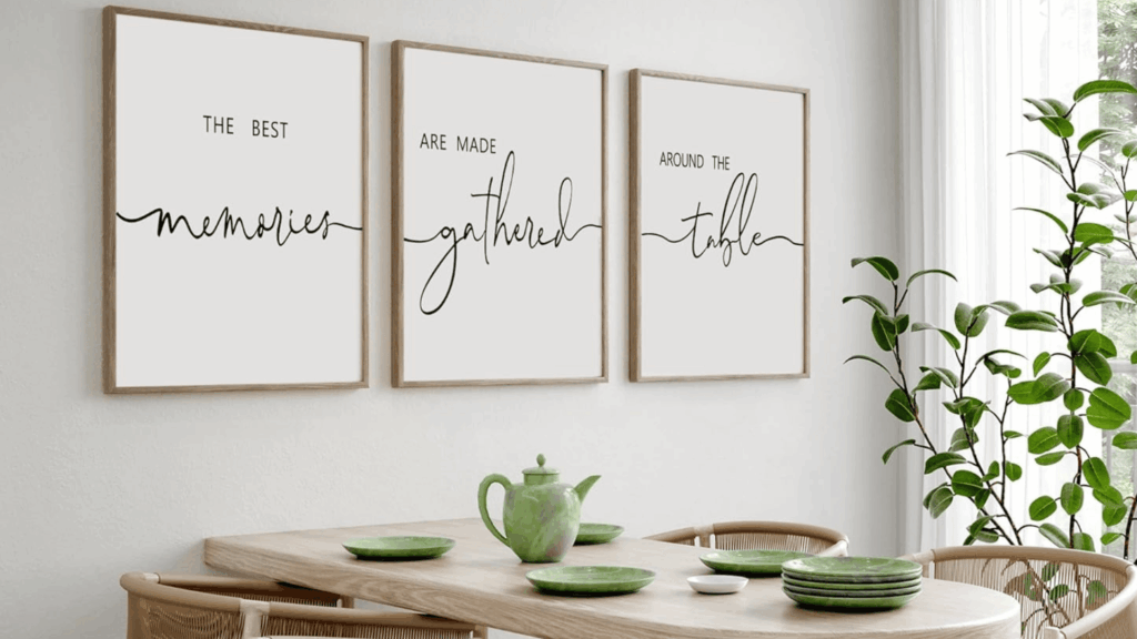 Memories Around the Table Kitchen Wall Sign