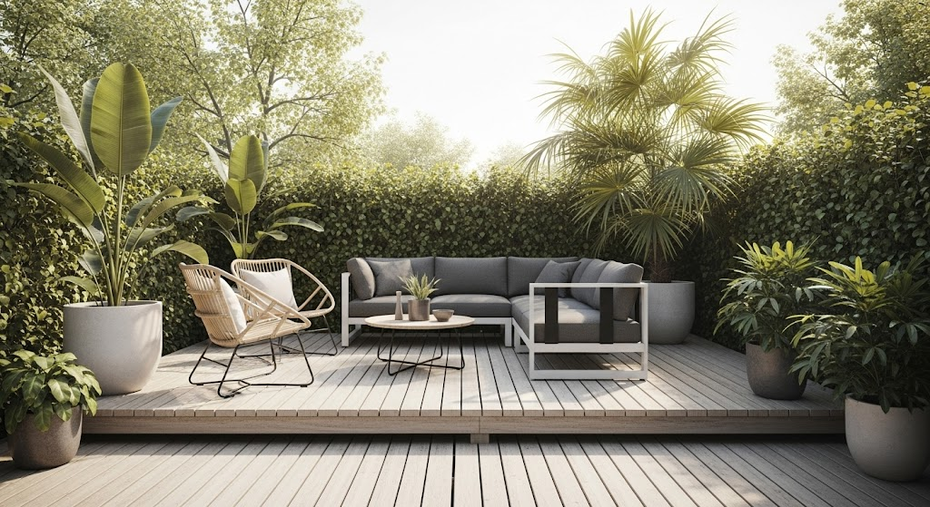 Minimalist Platform Deck
