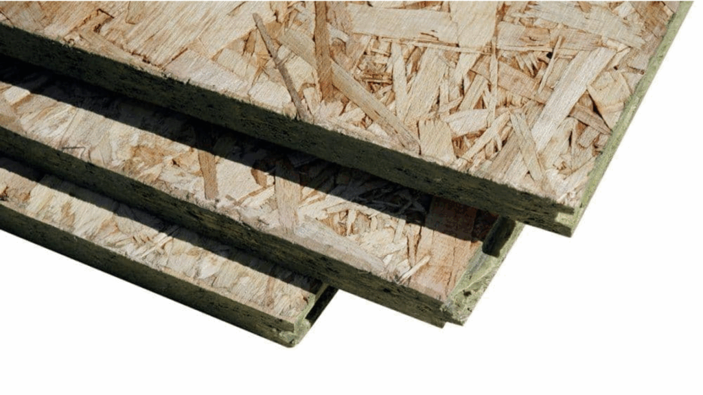 OSB (Oriented Strand Board)

