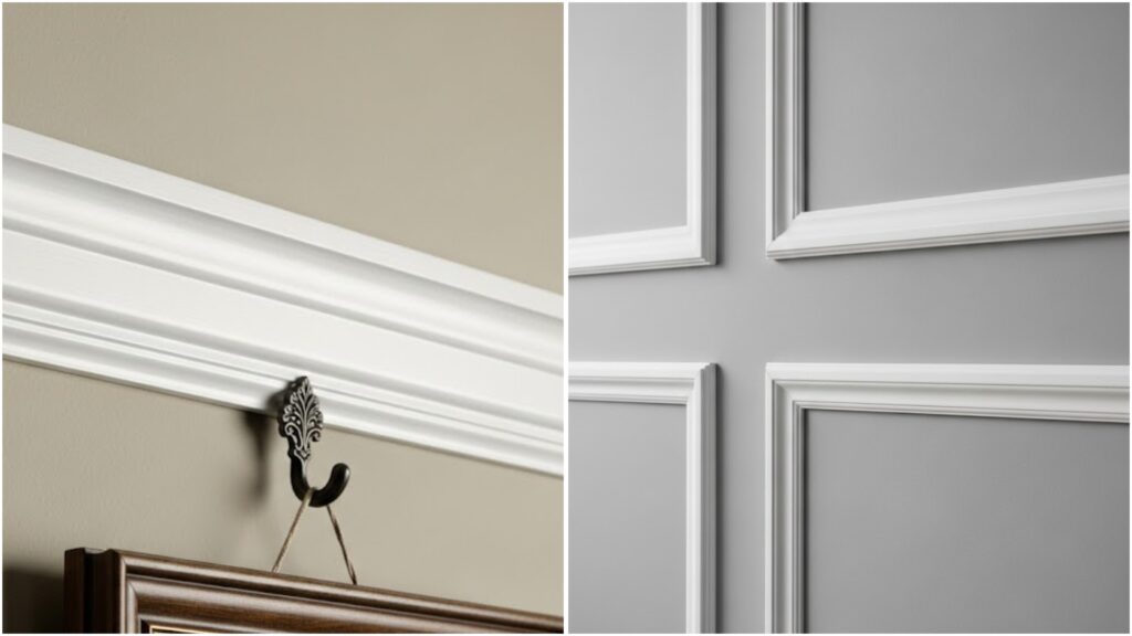 Picture-Rail-and-Picture-Frame-Molding