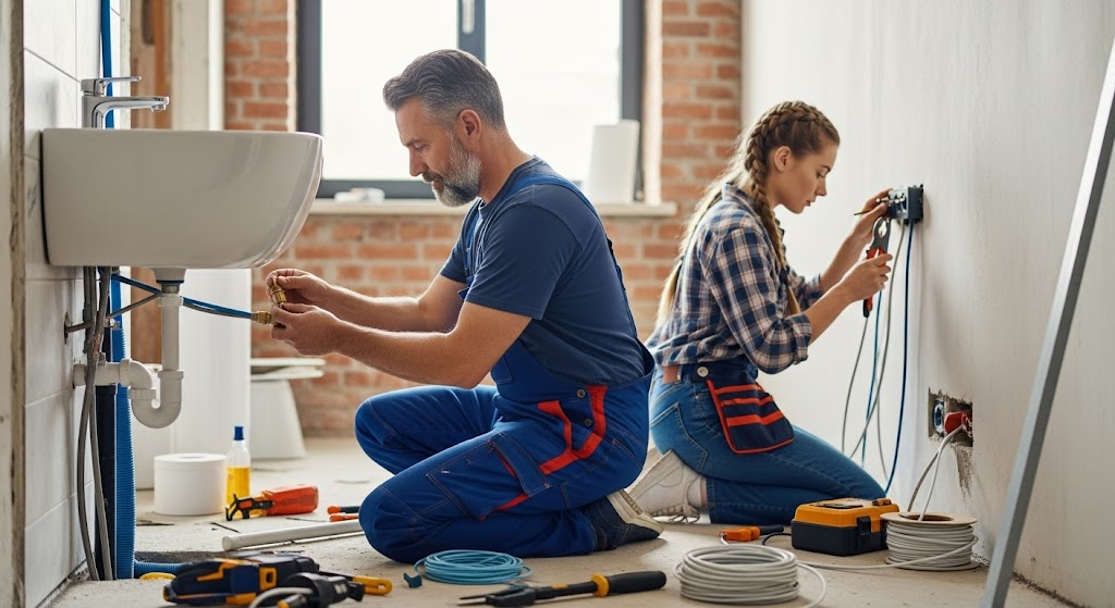 Plumbing & Electrical Work