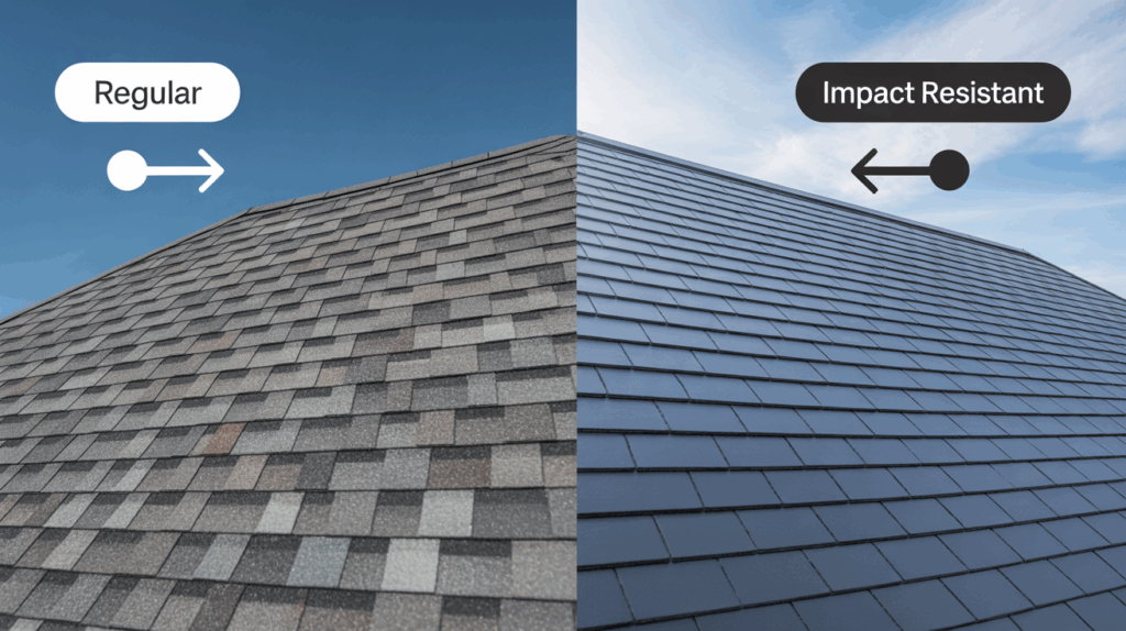 Regular vs. Impact Resistant Roofs