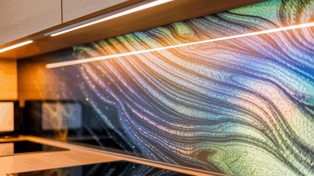 Resin Art Splashback