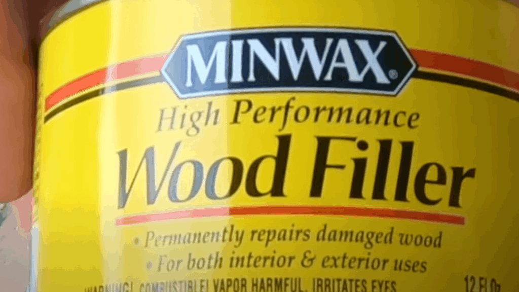 Fill Gaps with Wood Putty