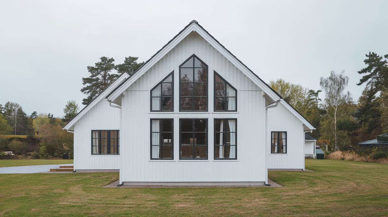 White_with_Black_Window_Frames