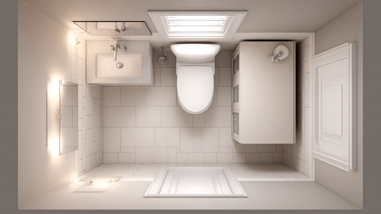 toilet room dimensions