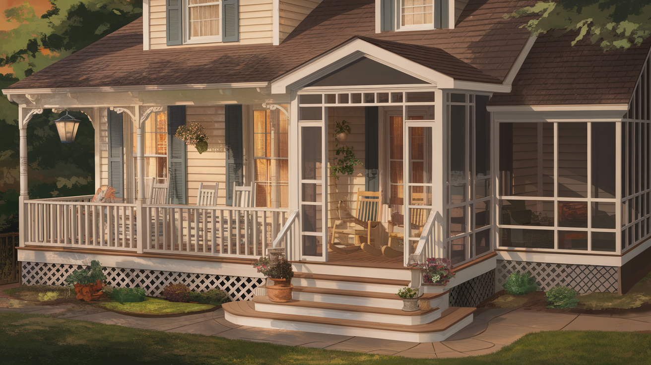 types of porches
