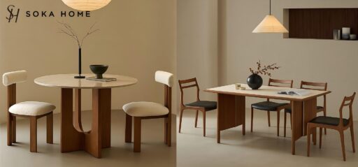 Round vs. Rectangle Dining Table: Which One Fits Your Room Better?