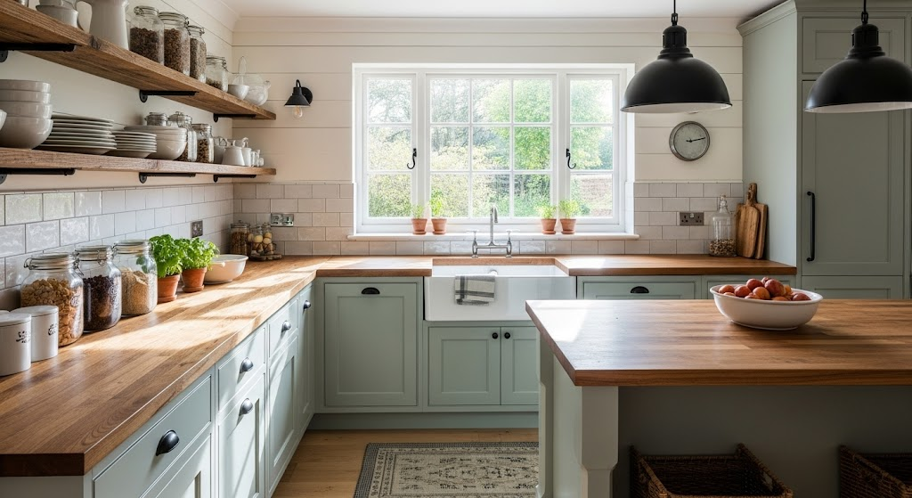 Butcher-Block-and-Sage-Base-Cabinets