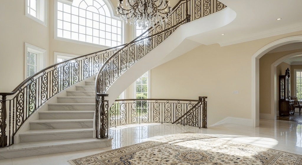 Curved-Staircase