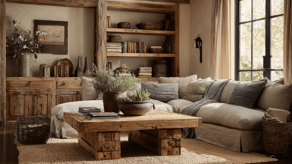 French_interior_design_weatherd_Wood