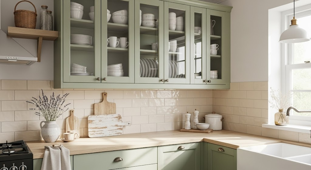 Glass-Front-Uppers-With-Cream-Tile