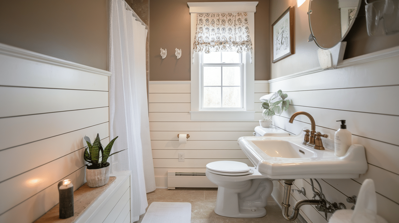 Half-Wall Shiplap