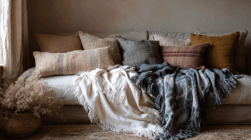Layered-Throw-Blankets