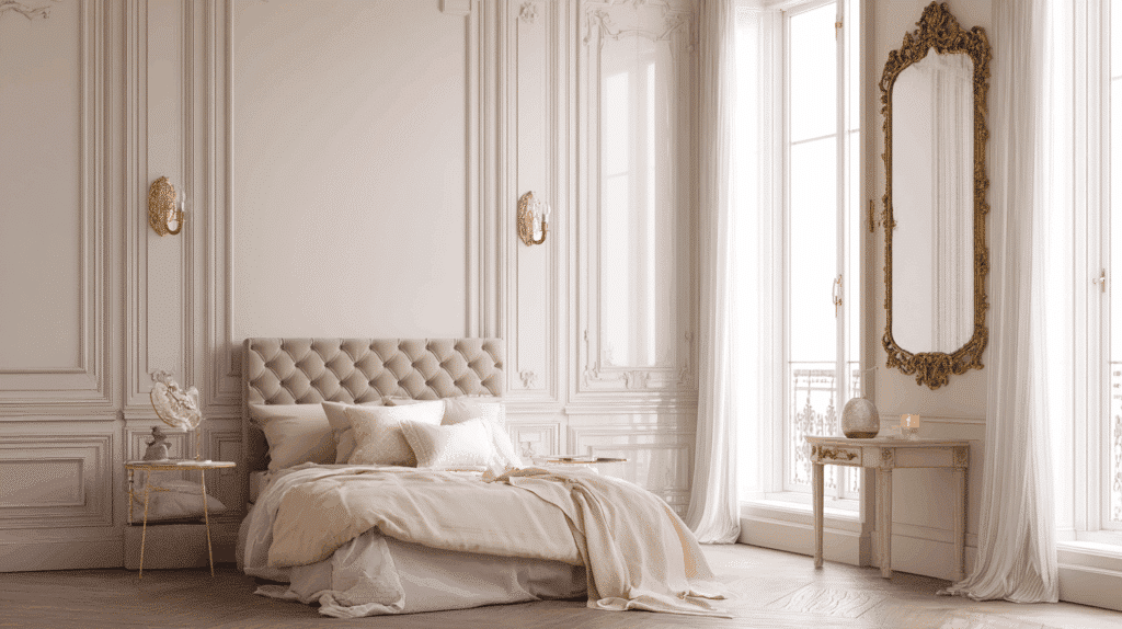 Parisian-Inspired Luxury Bedroom