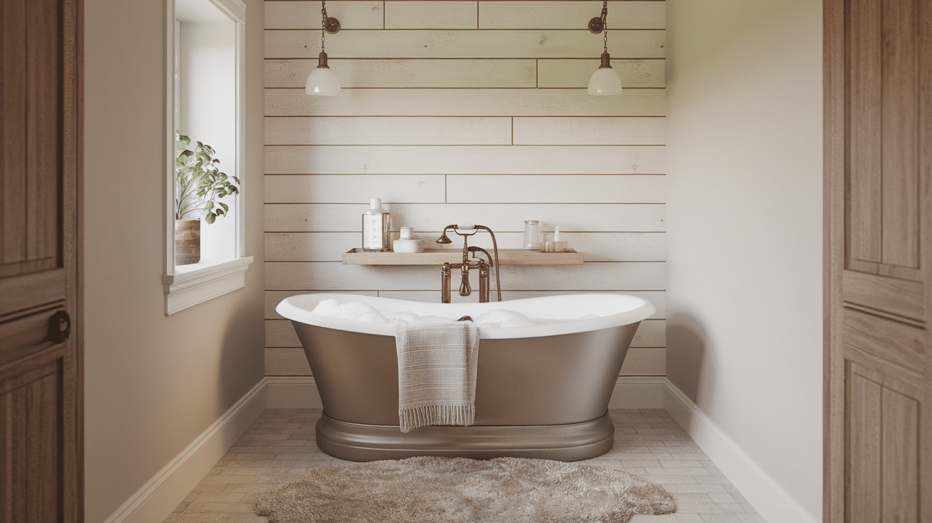 Shiplap Accent Wall