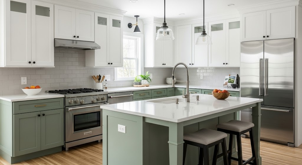 Two-Tone-Sage-Lowers-and-White-Uppers