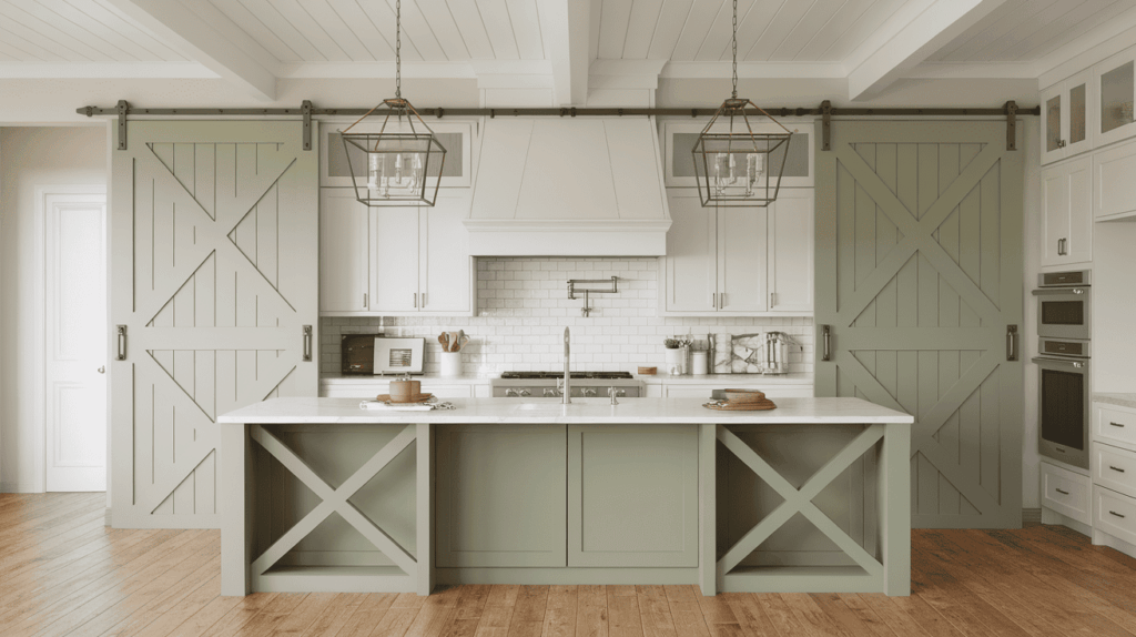 X-Brace Sage Green Island