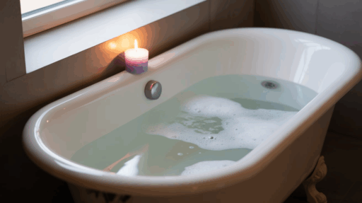 average bathtub size