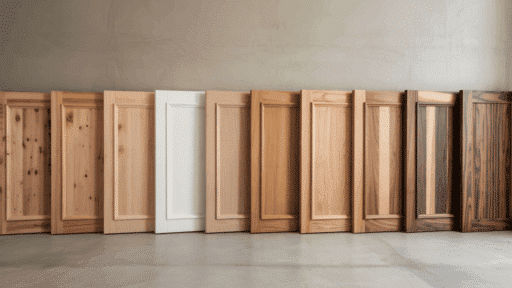 cabinet wood types and costs