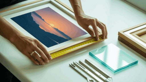 how to measure a picture frame