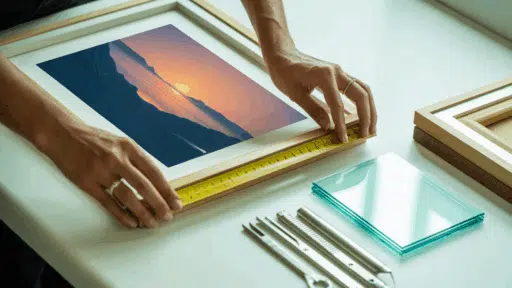 how to measure a picture frame