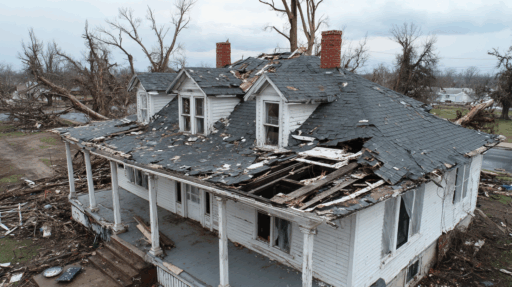 roof wind damage