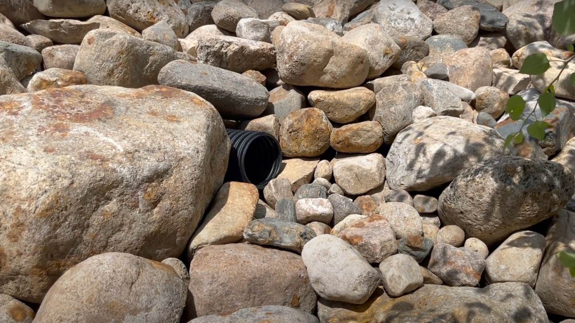 weeping tile installation