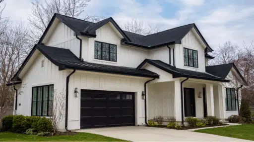 white house black windows