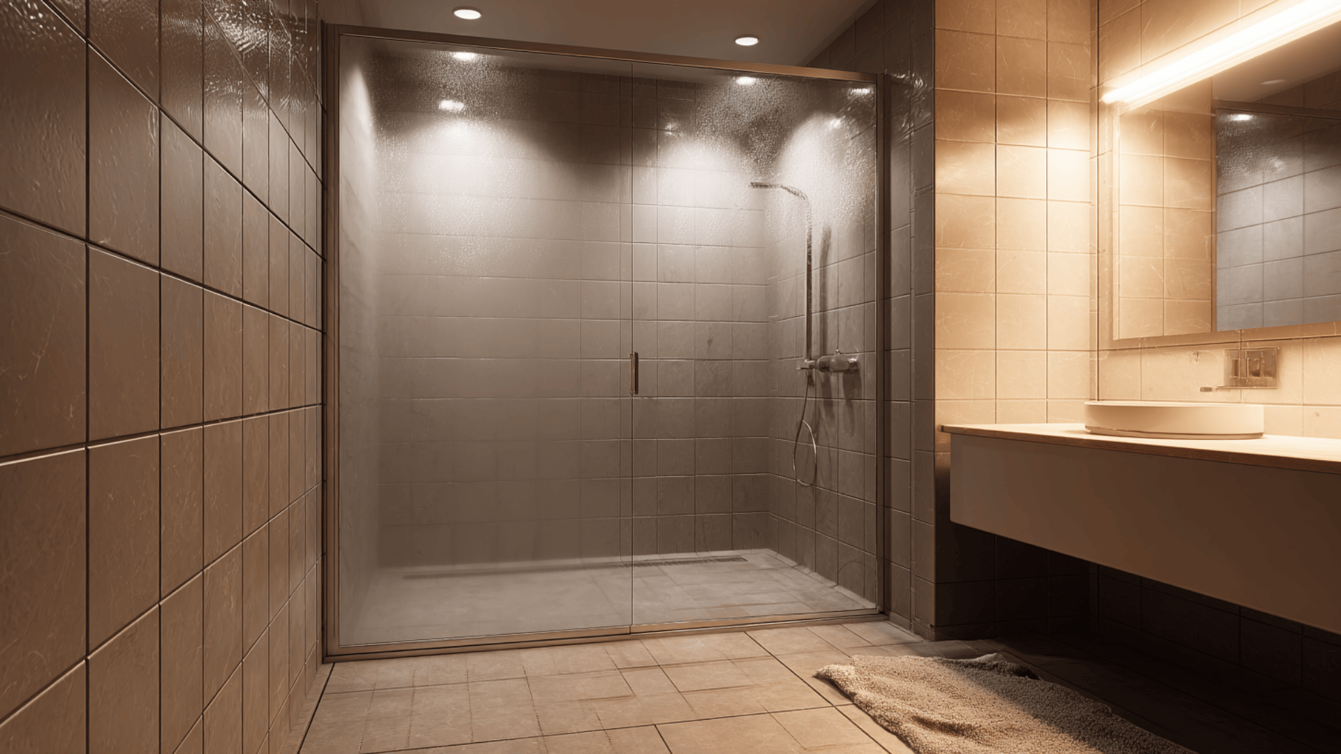 why does my bathroom smell musty