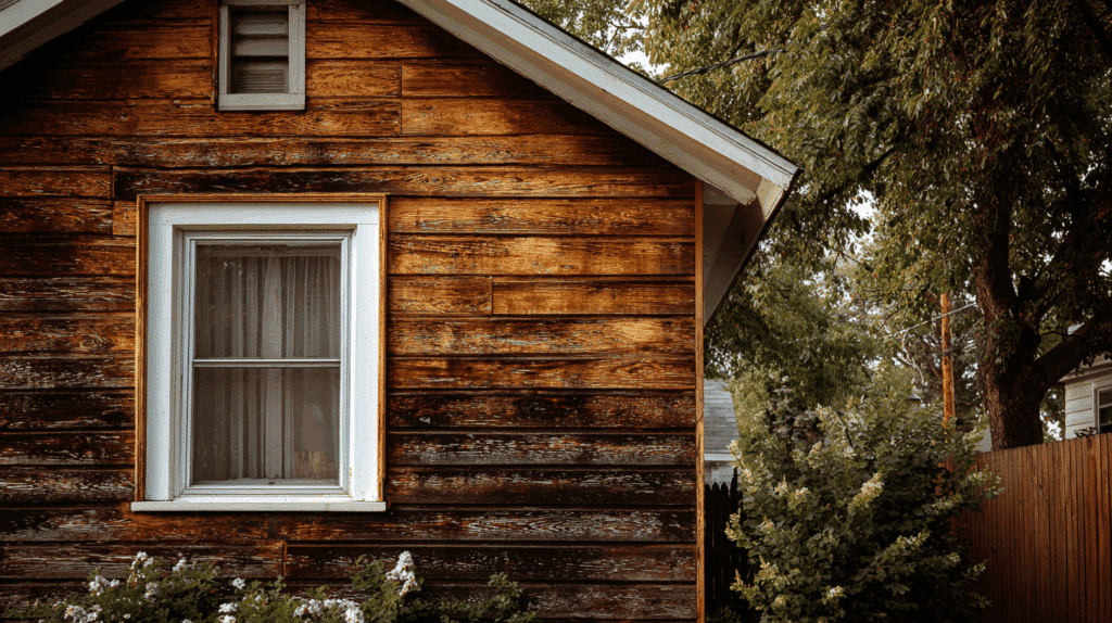 wooden-siding-of-the-house
