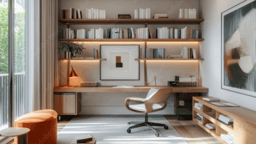 Why Your Home Office Needs an Organized Bookshelf