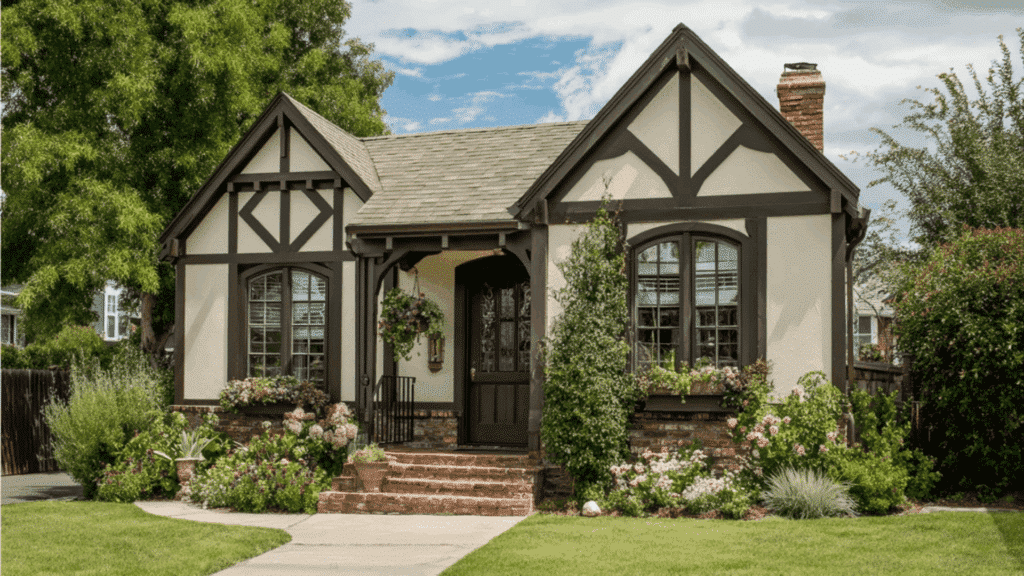 Tudor Charm for Compact Homes