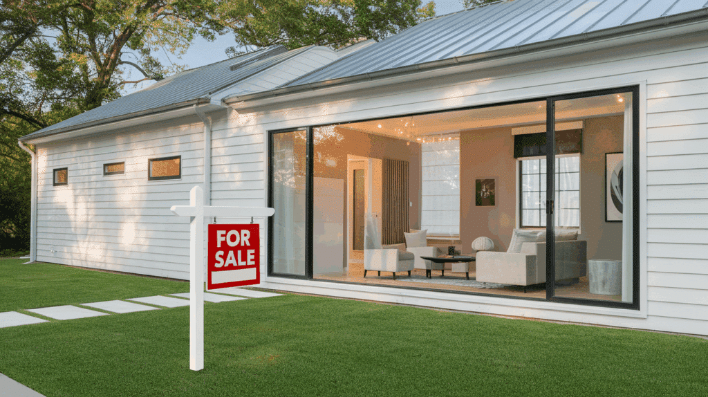 a photo of a freshly built modern house _wOB3TddtRVK4N17VlX1NVA_cvvtwvj-R8uTxNjTMB5mWg